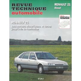 RTA Renault 21 diesel et turbo diesel - Livre de Revue Technique Automobile