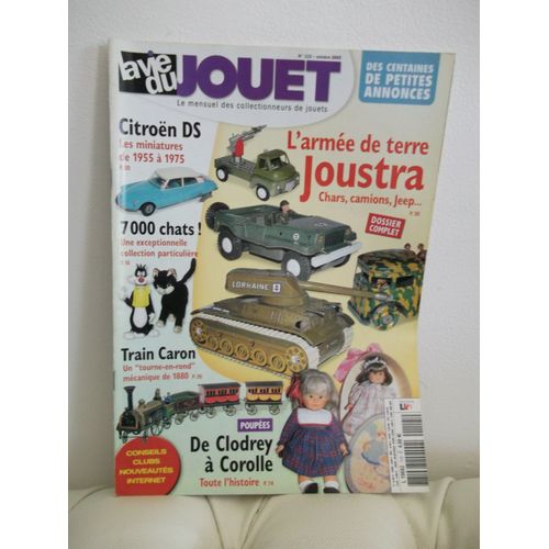 La Vie Du Jouet  N° 115 : L Armée De Terre Joustra Chars , Camions , Jeep