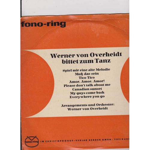 25 Cm 33 Rpm - Bittet Zum Tanz - Spiel Mir Eine Alte Melodie - Muss Das Sein - Tico - Amor - Pllease Don't Talk Abour Mr - Candian Sunset - My Guys Comme Baxk