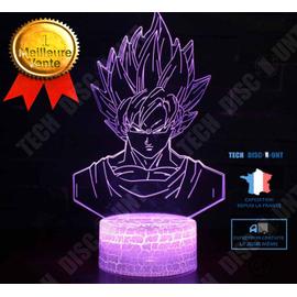 Lumière LED Lumière Goku Power Bomb Creative Lampe De Table Lumière  Décorative DBZ LED Veilleuse : : Luminaires et Éclairage