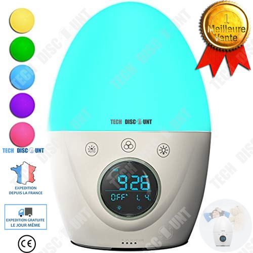 Lampe De Chevet De Bureau De Lecture Enfant Led Moderne Sans Fil Fille Enfant Garçon Réveil Veilleuse Chambre Table Décoration