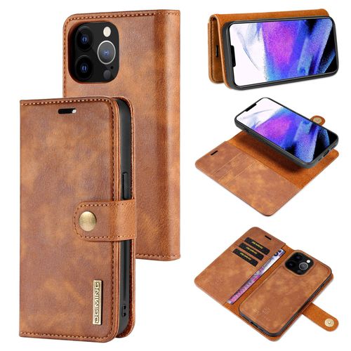 Coque Iphone 13 Pro Max,Etui Iphone 13 Pro Max,Etui Housse De Protection Magnétique À Deux Volets Iphone 13 Pro Max,Portefeuille Etui En Cuir Pu Premiumportefeuille Housse Pour Iphone 13 Pro Max,Kaki