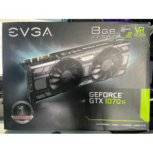 EVGA GeForce GTX 1070 Ti SC Black 8 Go
