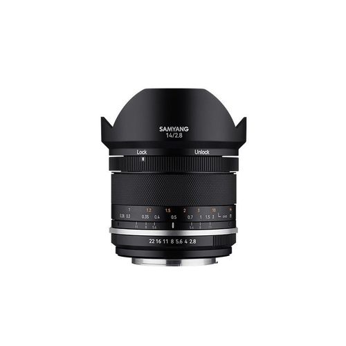 SAMYANG Objectif 14mm f/2.8 MF MK2 compatible avec Nikon Garanti 2 ans