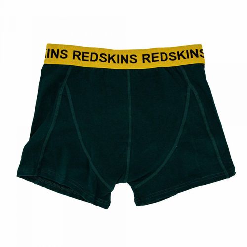 Boxer Uni Coton Stretch Branco Homme Redskins