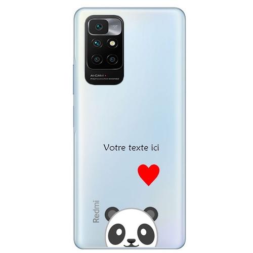 Coque Redmi 10 Panda Emojii Personnalisee
