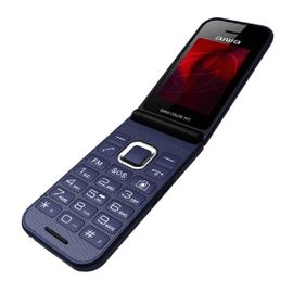 AIWA FP-24DB Blue Big Buttons Senior Pliage Dual Sim, affichage de la couleur, appareil photo, sans