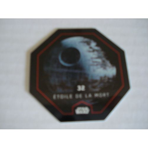 Carte/Jeton Star Wars Leclerc N ° 32 Etoile De La Mort