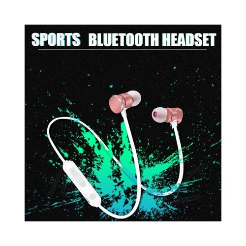 Casque Bluetooth Sport or rose pour iPad, ordinateur