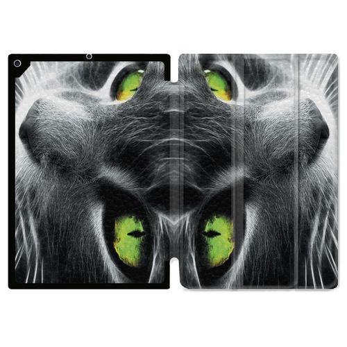 Housse Smart Cover Pour Ipad 10.2 Chat Vert