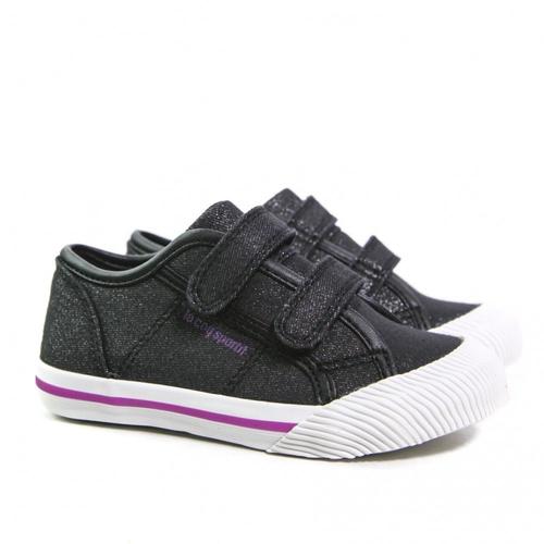 Basket Le Coq Sportif Deauville Inf Princesse Garçon Noir - 21