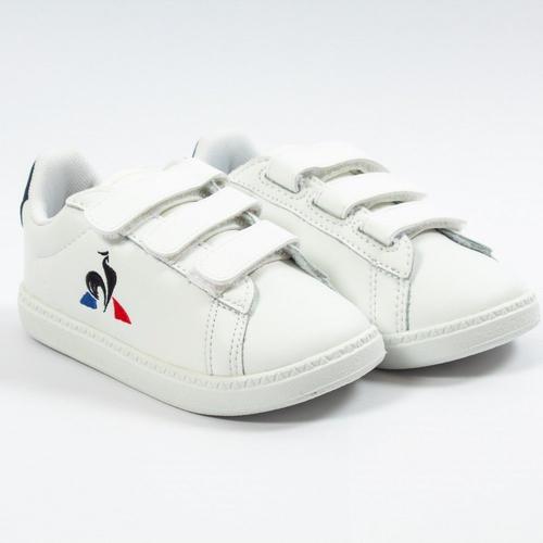 Basket Le Coq Sportif Courtset Inf Gar on Blanc 22