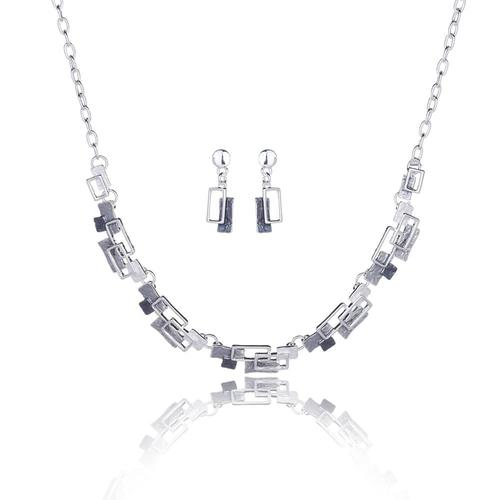 Color 2-White-45cm -Collier Ras Du Cou En Émail Gris Pour Femmes,Bijoux De Vacances,Tendance,Chaîne Géométrique,En Alliage