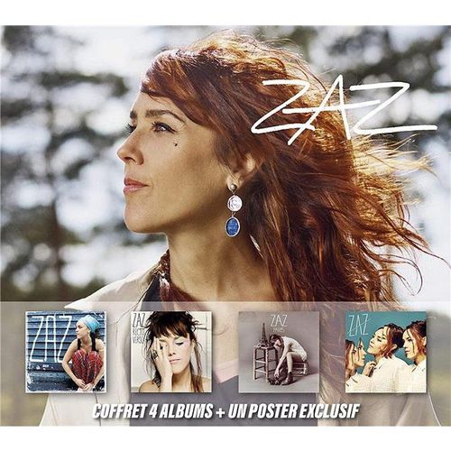 Coffret 4 Albums 2021 ('zaz' + 'recto-Verso' + 'paris' + 'effet Miroir') - Cd Album