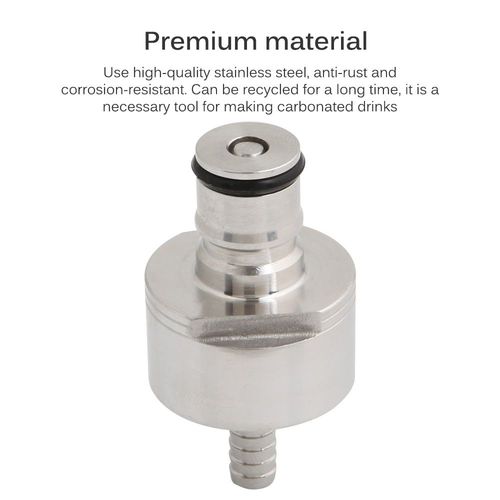 Adaptateur de bouchon de bouteille en acier inoxydable, bouchon de bouteille à pression, Soda, bière gazeuse, scellé, efficace, haute qualité