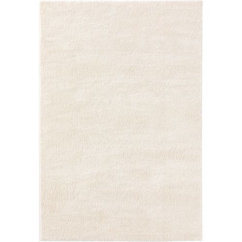 Tapis Shaggy À Poils Longs Soda Blanc 80x150 Cm - Tapis Doux Pour Salon