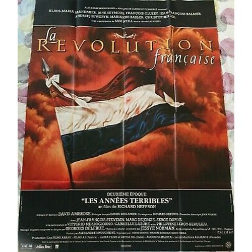 La Révolution Française - 1988 - Les Années Terribles - 116x158cm - Affiche Envoi Roulé