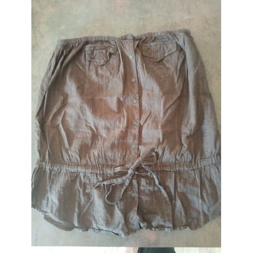 Jupe Marron Femme L Jennyfer Très Bon État