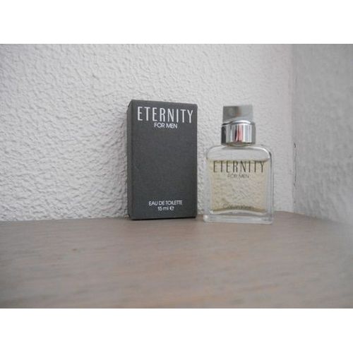 Miniature Du Parfum Eternity De Calvin Klein Pleine De 15ml Eau De Toilette +Boite