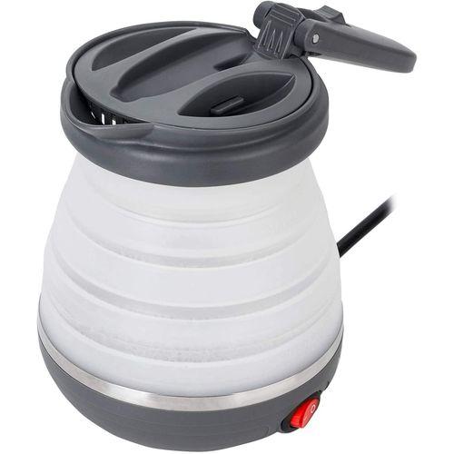 Bouilloire Électrique De 0,6l 750w Blanc Gris Foncé