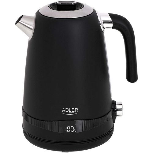 Bouilloire Électrique De 1,7l Avec Écran Lcd 2200w Noir