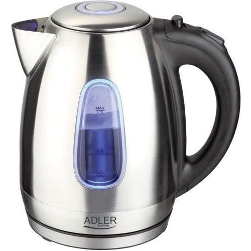Bouilloire Électrique De 1,7l 2000w Gris Noir