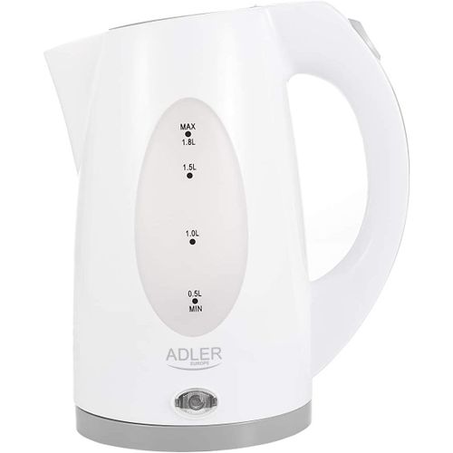 Bouilloire Électrique De 1,8l 2000w Gris Blanc