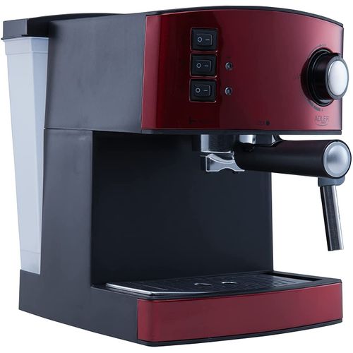 Machine À Expresso De 15 Bars 850w Rouge Noir