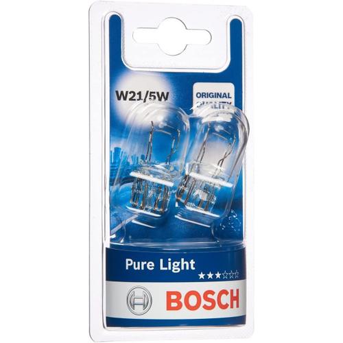 Standard - Pure Light Standard - Pure Light Standard - Pure Light W21/5w Pure Light Lampes Auto - Transparent, 12 V 21/5 W W3x16q - 2 Ampoules