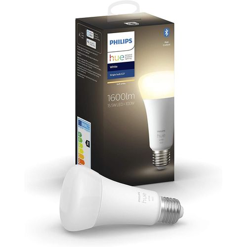 Ampoule E27 100w Compatible Bluetooth [Classe Énergétique A+] Blanc