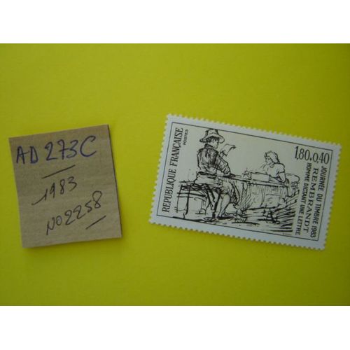 Ad/ 273 *Timbre Neuf France 1983 *N° 2258