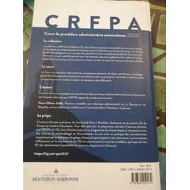 Cours De Procédure Administrative Contentieuse 2020