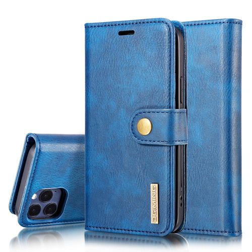Coque Iphone 12 Pro Max,Etui Iphone 12 Pro Max,Etui Housse De Protection Magnétique À Deux Volets Iphone 12 Pro Max,Portefeuille Etui En Cuir Pu Premiumportefeuille Housse Pour Iphone 12 Pro Max,Bleu