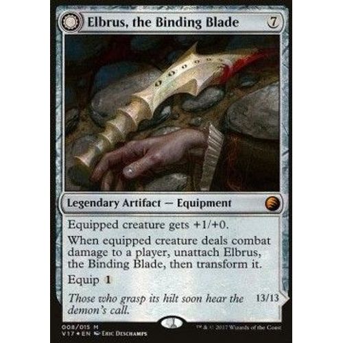 Elbrus, La Lame D'emprisonnement / Withengar Déchaîné - From The Vault: Transform - Elbrus, The Binding Blade / Withengar Unbound - M - Magic Mtg