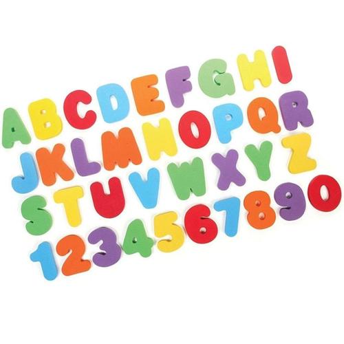 Jouet Alphabet 26 Lettres Plus 10 Chiffres Non Toxique, Cadeau Éducatif Précoce Pour Enfants, Jouets De Bain En Mousse Eva Souple Pour Salle De Bain