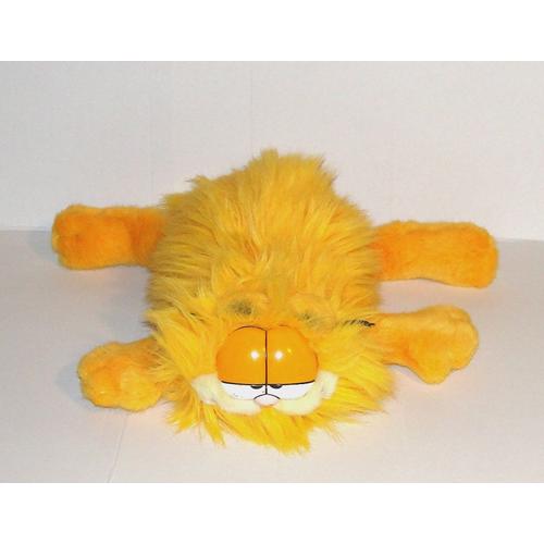 Peluche Garfield Marionnette Dakin United Features 1981 Doudou Chat Garfield 29 Cm