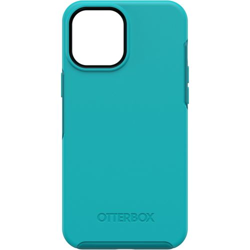 Otterbox Symmetry Series - Coque De Protection Pour Téléphone Portable - Polycarbonate, Caoutchouc Synthétique - Bleu Bonbon Rocheux - Pour Apple Iphone 12 Pro Max