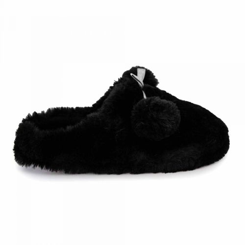 Chaussons Fausse Fourrure Pompon Antidérapant Claire Femme Les Petites...paris