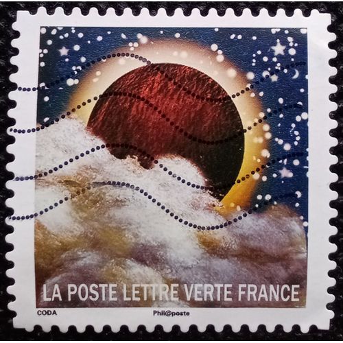 France 2016 Timbre Oblitéré Yt 1329 - Carnet Correspondances Planétaires
