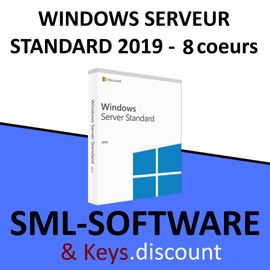 Windows Serveur Standard 2019 - 8 Coeurs