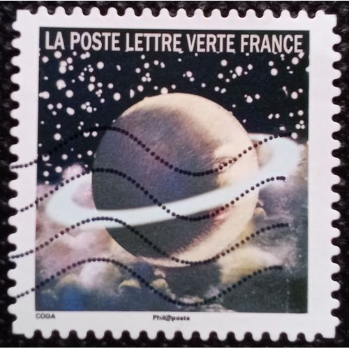 France 2016 Timbre Oblitéré Yt 1333 - Carnet Correspondances Planétaires