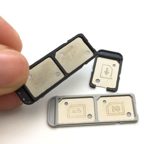 Support De Plateau De Carte Micro Sim, Fente Simple/Double Sim Pour Sony Xperia L1 G3311 G3312 G3313, Pièces De Rechange Originales, Nouveau
