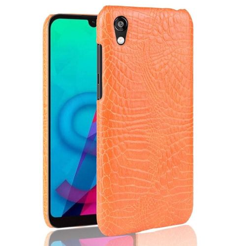 Élégant Classique Étui Pour Honor 8s/Huawei Y5 2019 Anti Éraflure Housse De Protection Compatibilité Mode Classique D'alligator - Couleur Orange