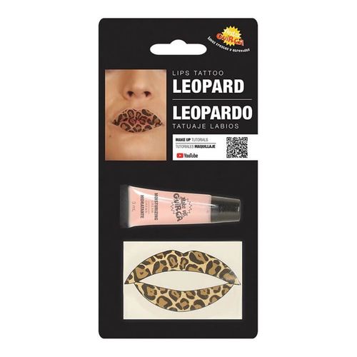 Kit De Tatoo Lèvres De Léopard Avec Hydratant