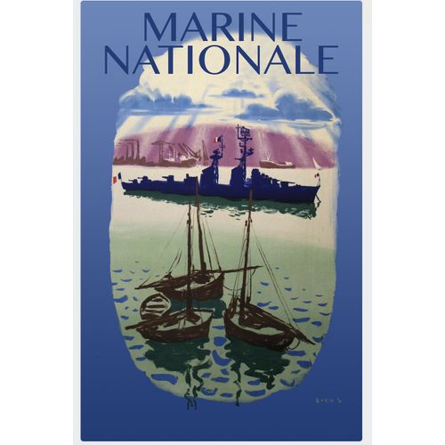Affiche Marine Nationale