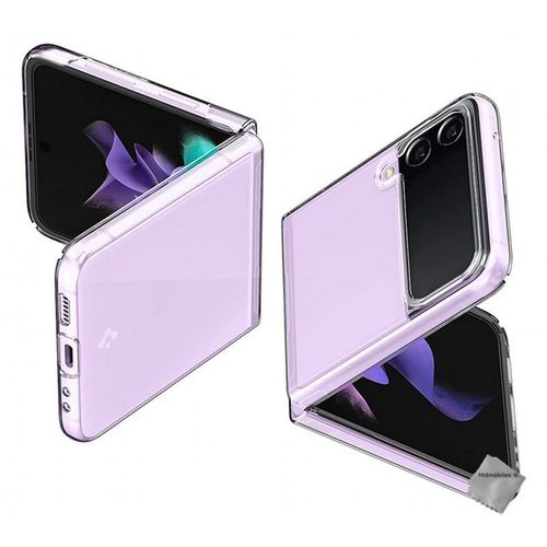 Housse Etui Coque Rigide Avant Arrière Pour Samsung Galaxy Z Flip 3 5g - Transparent