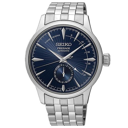 Montre Seiko Automatique Présage Acier Cadran Bleu