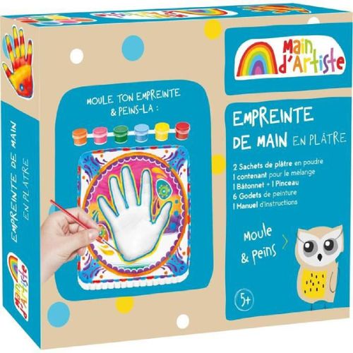 Mgm Bte/ Kit Main Platre + Moule + Peinture / Apd 5 Ans