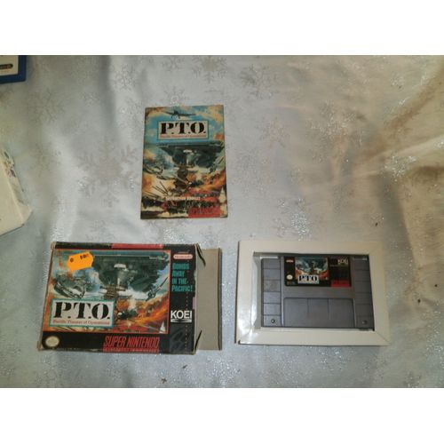 Pto - P.T.O. : Pacific Theater Of Operations Super Nintendo