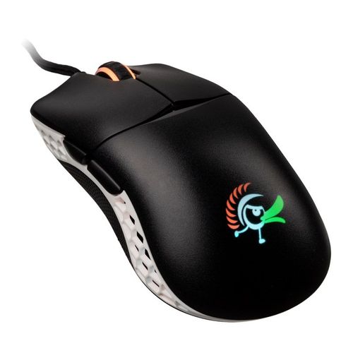 Souris Filaire Gamer Ducky Feather Huano Rgb (noir/blanc)